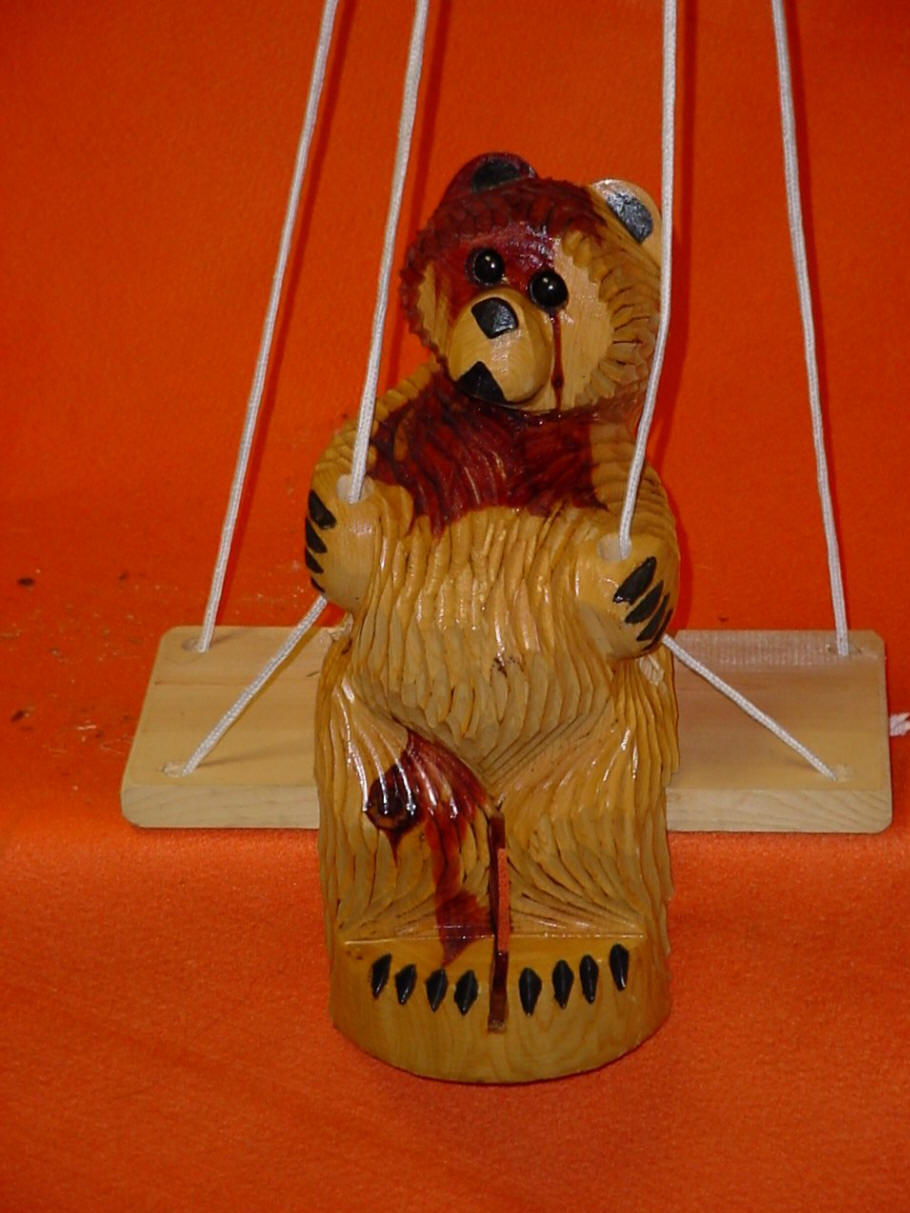 cigar store indian CHAINSAW WOOD BEARS